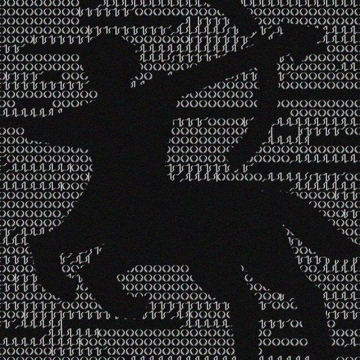 A silhouette of an archer centaur stands poised over a background of binary code, symbolizing the rise of more AI jobs.