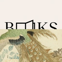 A black background with the symbols "B | T" in a box on the left and the word "BOOKS" on the right, with the first "O" replaced by an open book icon.