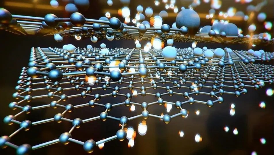 graphene atoms