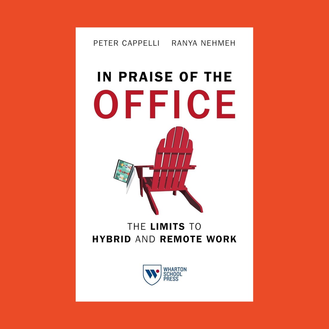 A book cover featuring a chair and text, symbolizing the pursuit of meaningful work.